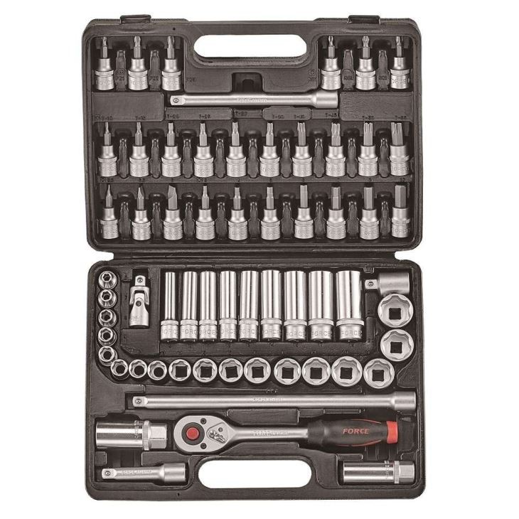 61pcs Socket Set With 3/8 Driver