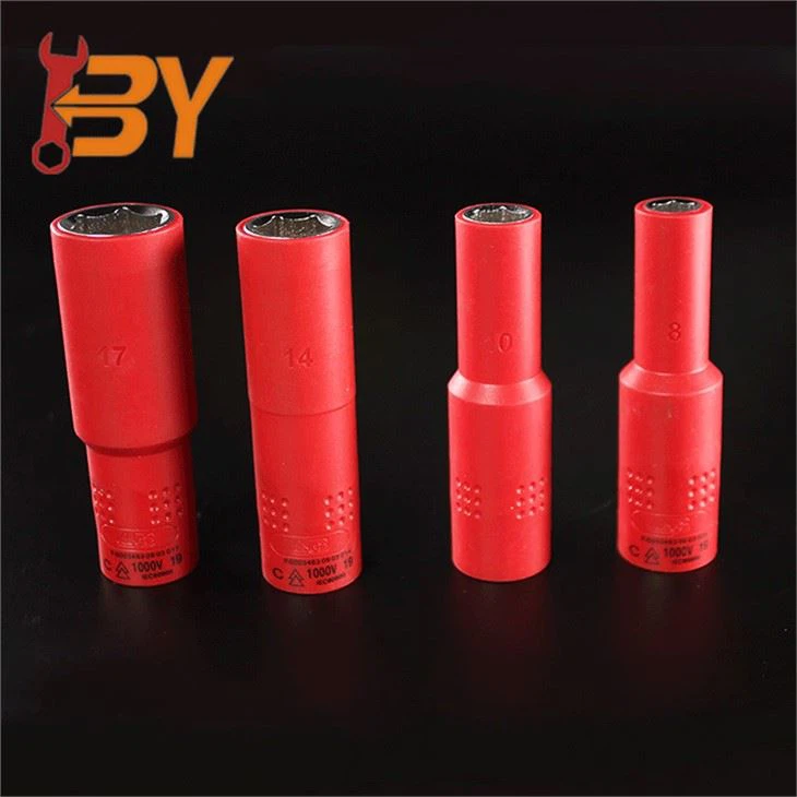 1000V VDE 3/8in Dr. Deep Insulated Socket