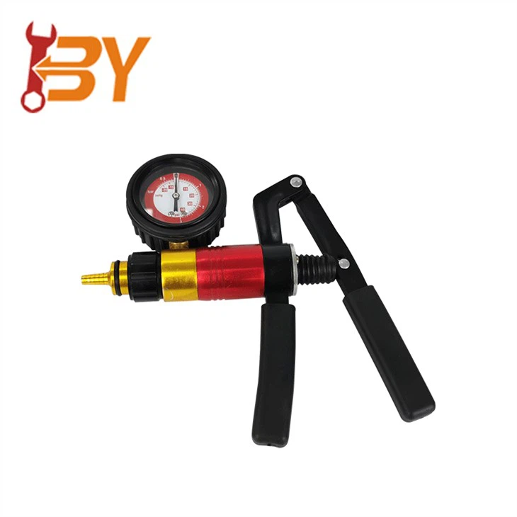 Handheld Vacuum Pump With Compression Cylinder Gauge Tester Kit